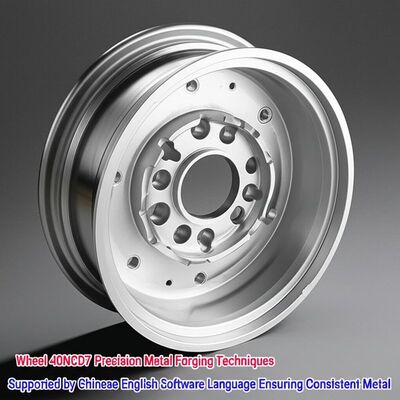 Τεχνικές σφυρηλασίας μετάλλων ακριβείας 40NCD7 Υποστηριζόμενες από γλώσσα λογισμικού κινέζικης αγγλικής γλώσσας που εξασφαλίζει τη συνέπεια του μετάλλου