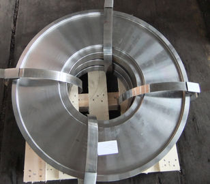 Ηλεκτρική επιμετάλλωση 1.4057 5000mm Turbine Guider Forged Steel Rings